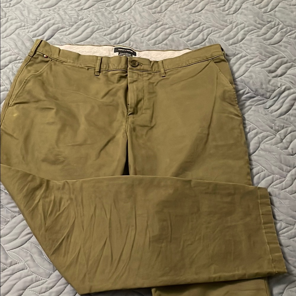 Tommy Hilfiger Green Chinos Relaxed Fit